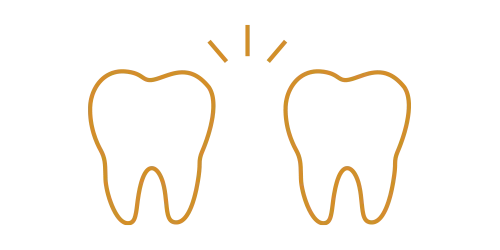Gapped teeth