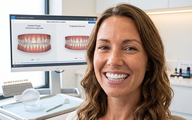 opcd - Clear Aligners as Part of a Smile Makeover